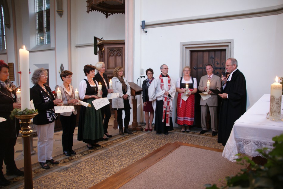 Aussendungsfeier der Hospizhelferinnen Dillingen